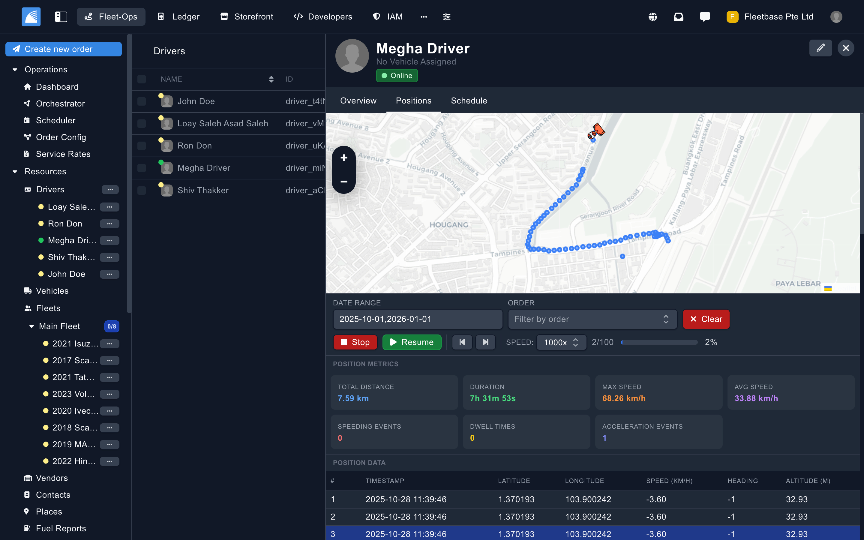 Driver App — Navigator
