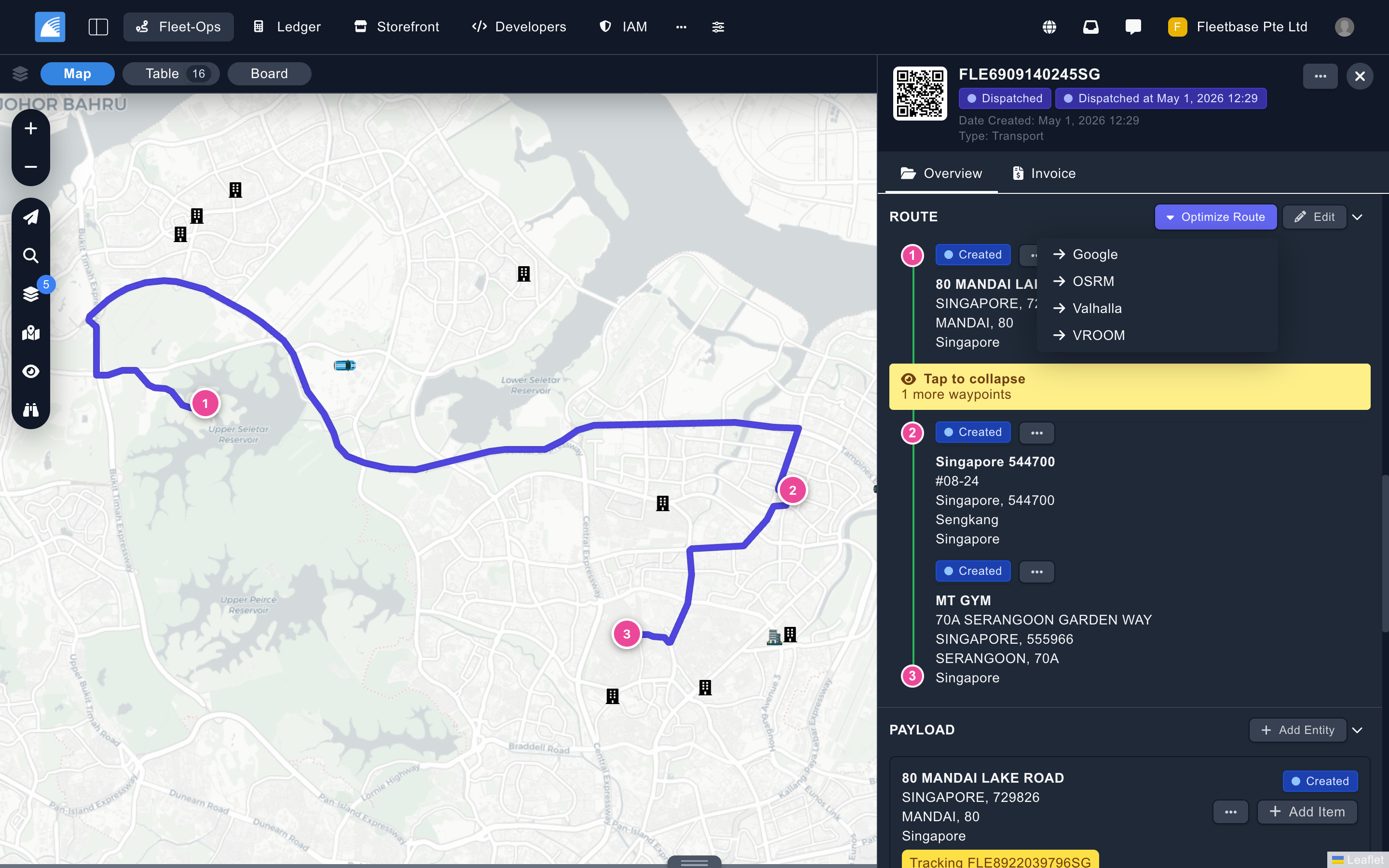 Intelligent Route Optimization
